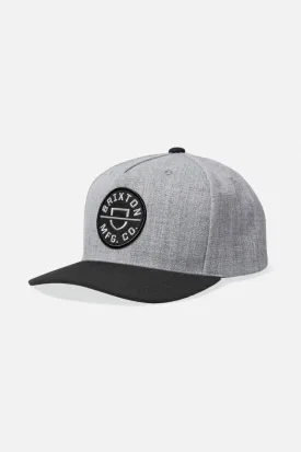 Brixton Crest Netplus Snapback Cap