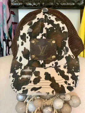 022 LV Inspired Baseball Hats-Brown Cow