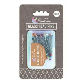 100pk Glass Head Pins (1-9/16"), EverSewn