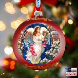 Angel in the Arch Glass Ornament by D. Gelsinger - Nativity Holiday Décor - 71114-1322