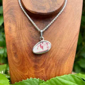 Chrysanthemum Sterling Silver Pendant