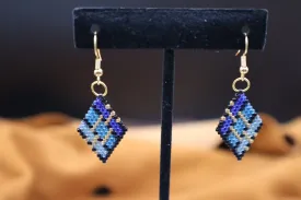 Dangle Diamond Earrings by Kathleen Hays