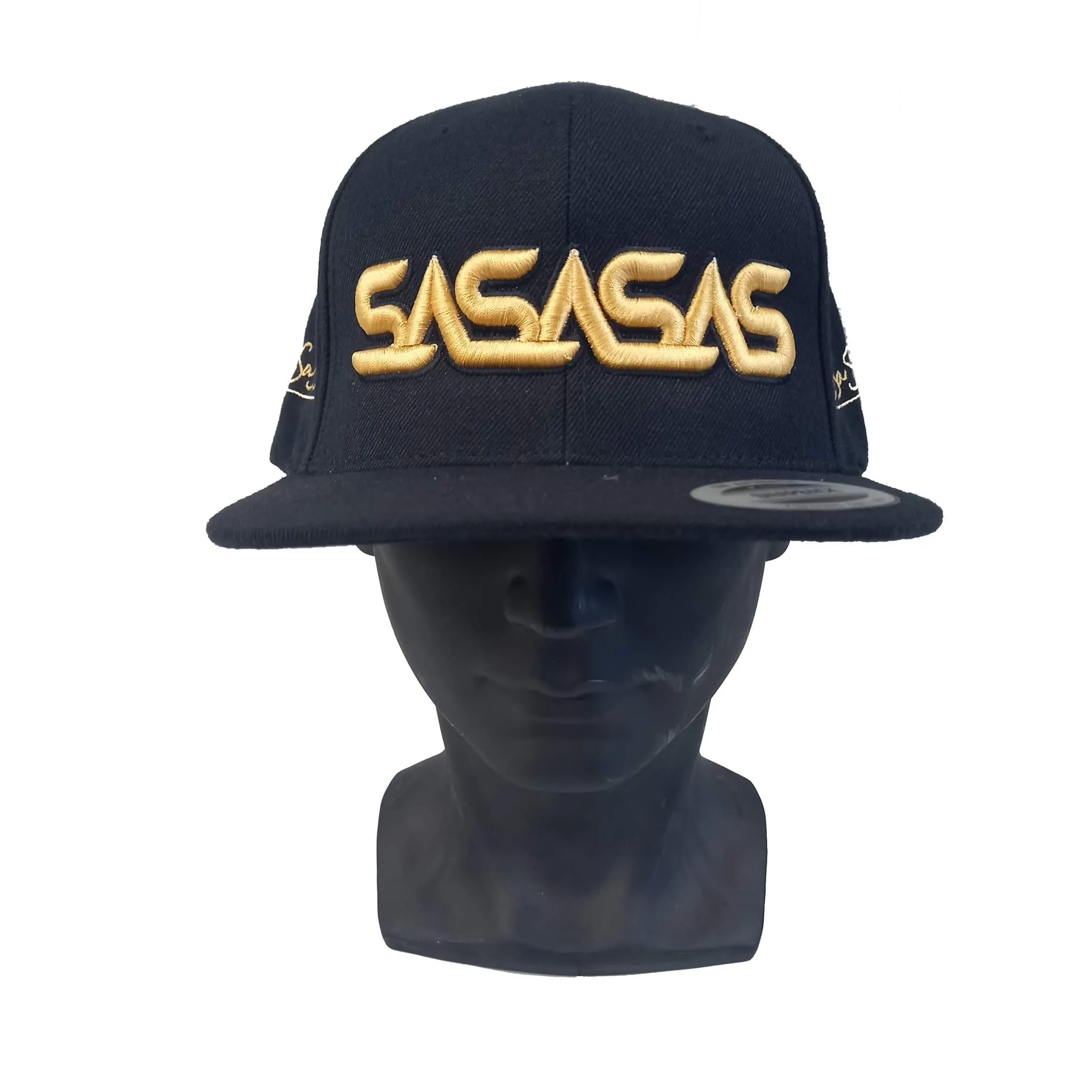 Gold Logo SaSaSaS SnapBack Cap