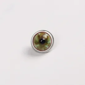 Green Eye Brooch