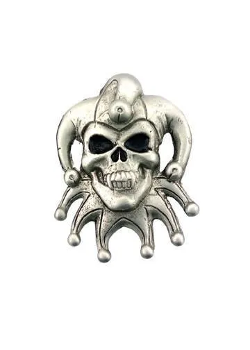 Jester Skull Belt Buckle