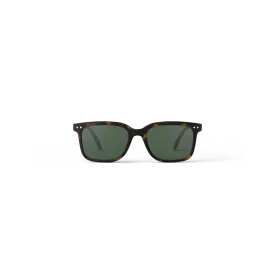 #L Sun Glasses - Tortoise green lense