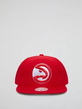 Mitchell and Ness - NBA Team Ground 2.0 Snapback Hawks - Red