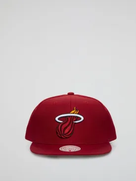 Mitchell and Ness - NBA Team Ground 2.0 Snapback Heat - Maroon/Royal