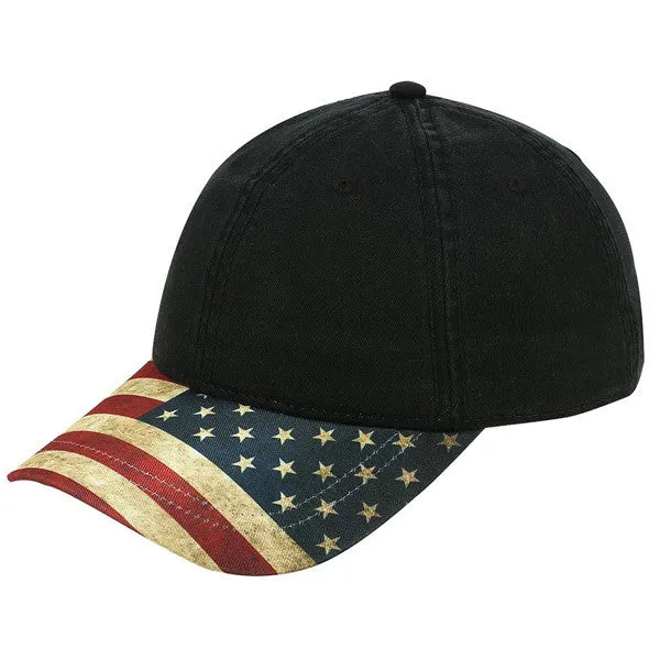 Otto Cap - Vintage American Flag Baseball Hat