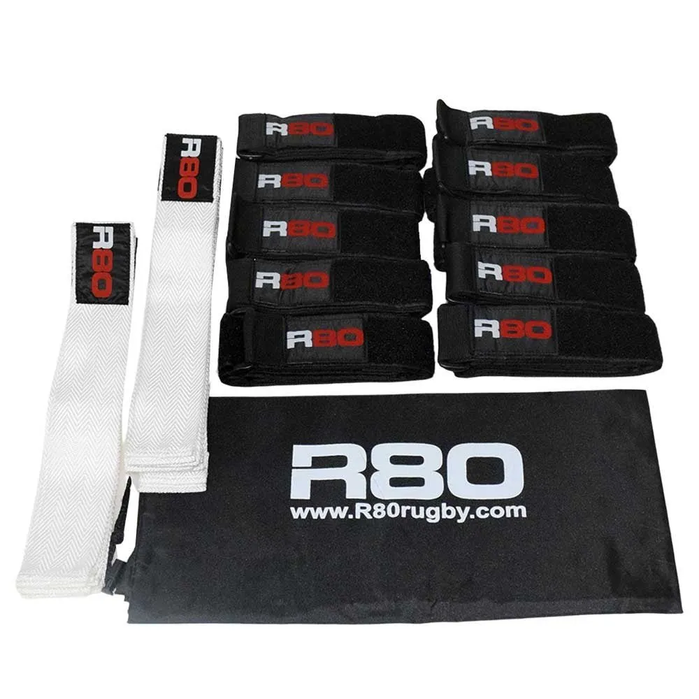 R80 Junior Rippa Rugby Set for 15 Players