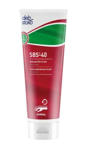 SBS 40 Medicated Skin Cream 100ml Tube - SBS100ML, Pack of 6