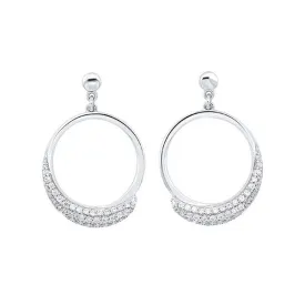 Silver CZ Earrings