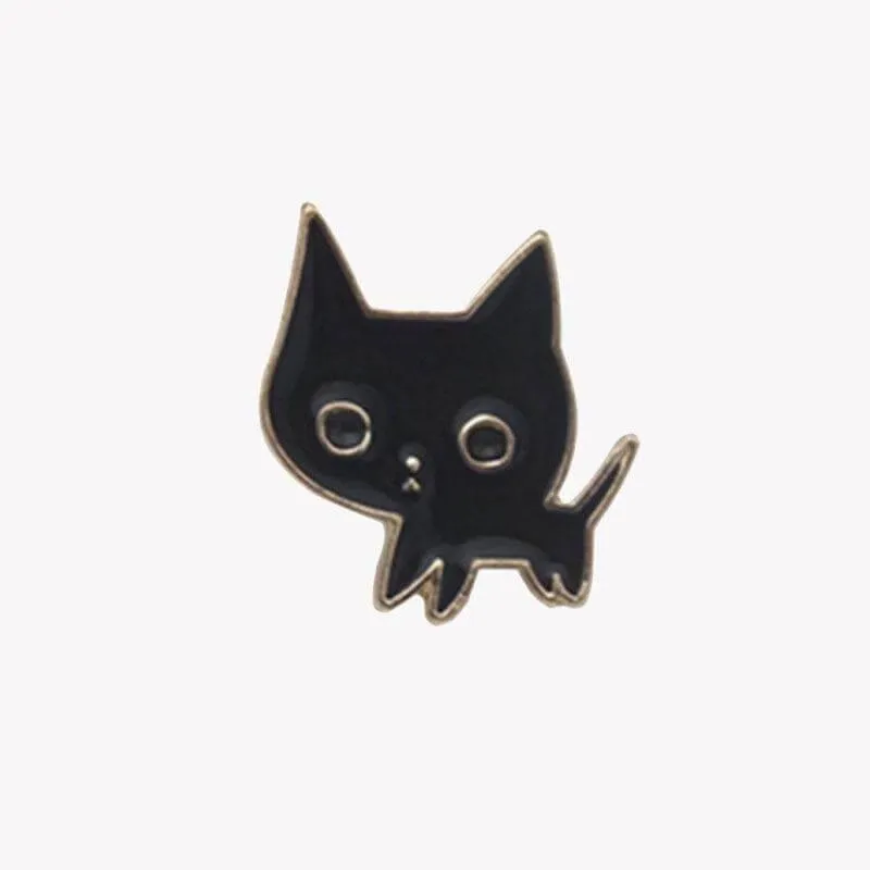 So Kawaii! Cartoon Enamel Cat Pins