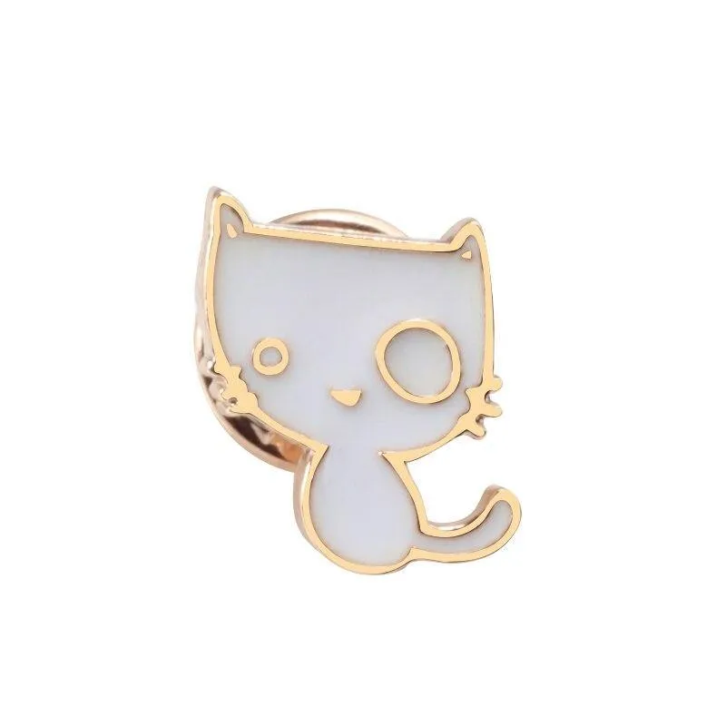 So Kawaii! Cartoon Enamel Cat Pins